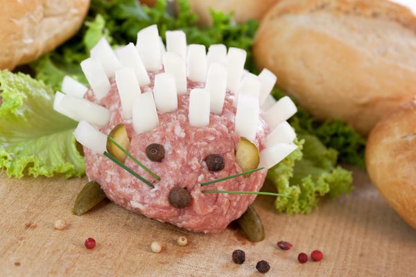 Though the mettigel is popular now, chefs have been crafting mock hedgehogs from food for centuries.